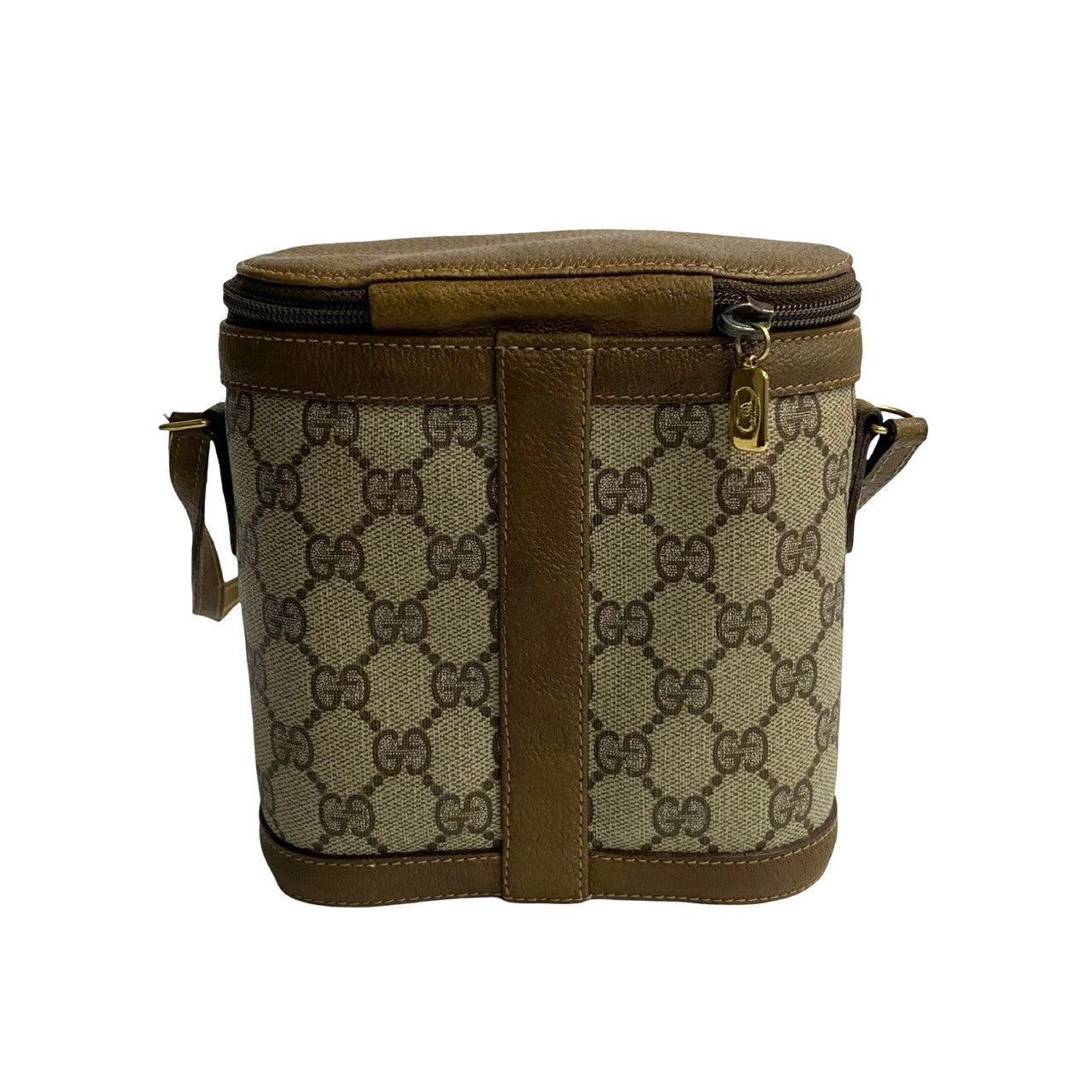 GUCCI Shoulder Bag leather Brown Sherry line