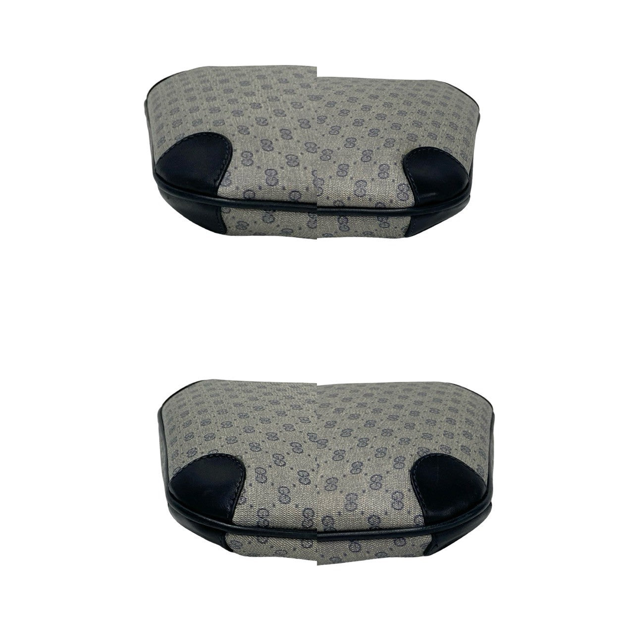 GUCCI Shoulder Bag leather Navy