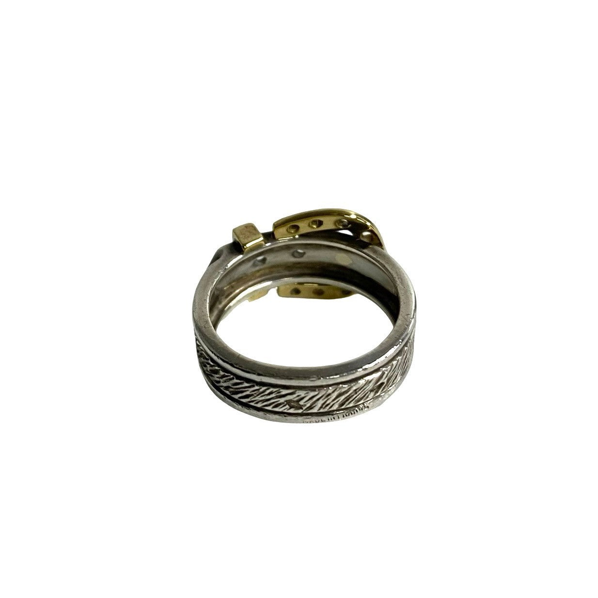 HERMES Ring Silver925 Silver Horseshoe ring