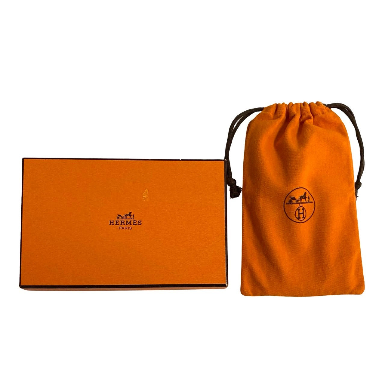 HERMES Long Wallet Purse Epsom gray Beansufla