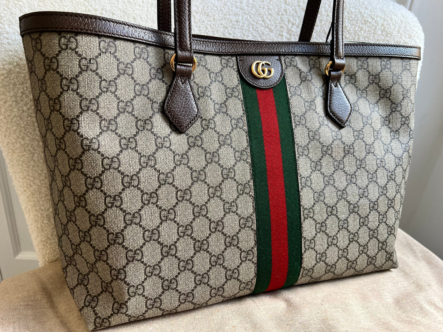 Gucci Ophidia GG Supreme Medium Tote (RRP £1440)
