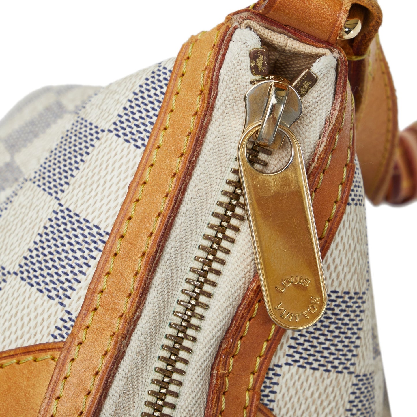 LOUIS VUITTON Damier Azur Siracusa PM Crossbody Bag