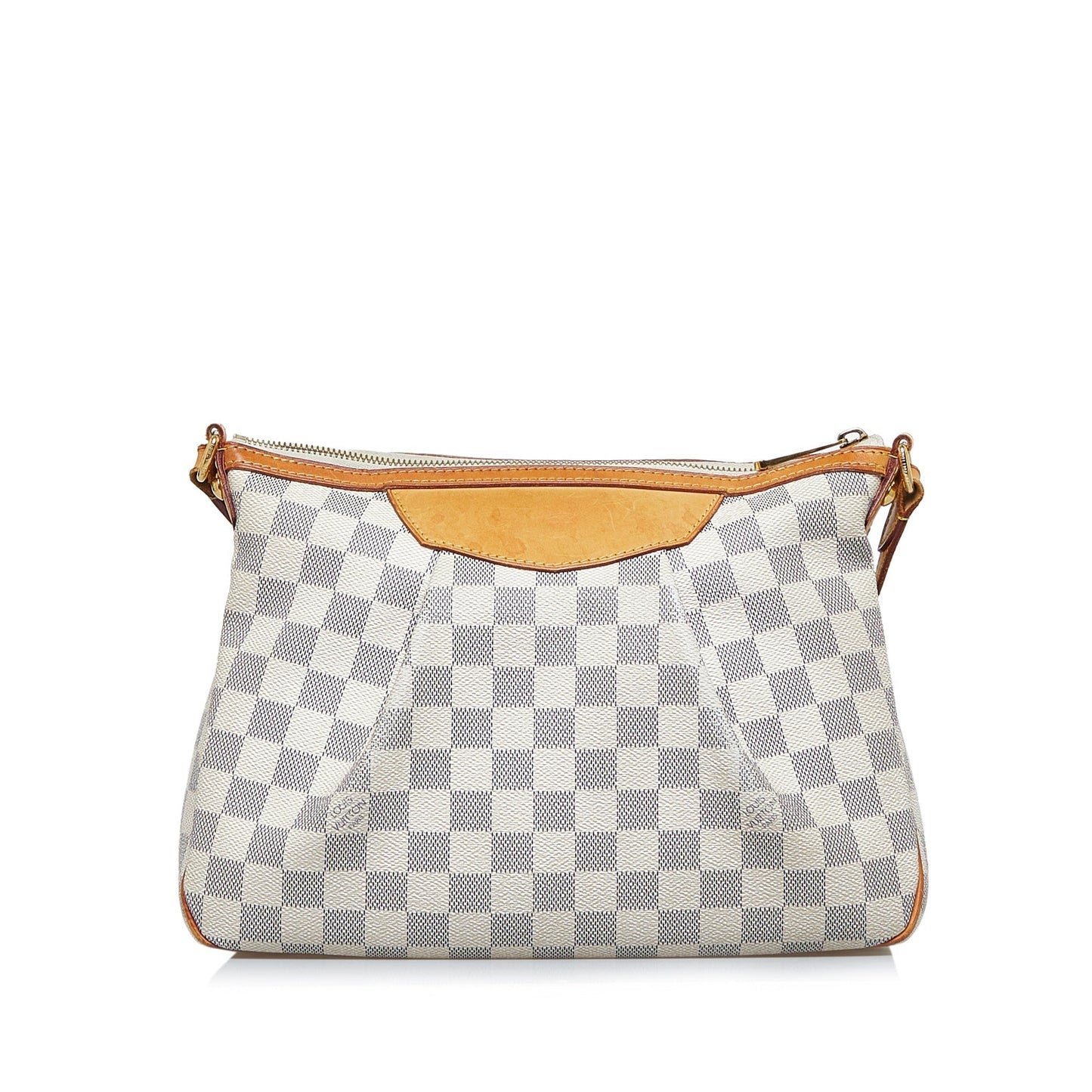 LOUIS VUITTON Damier Azur Siracusa PM Crossbody Bag