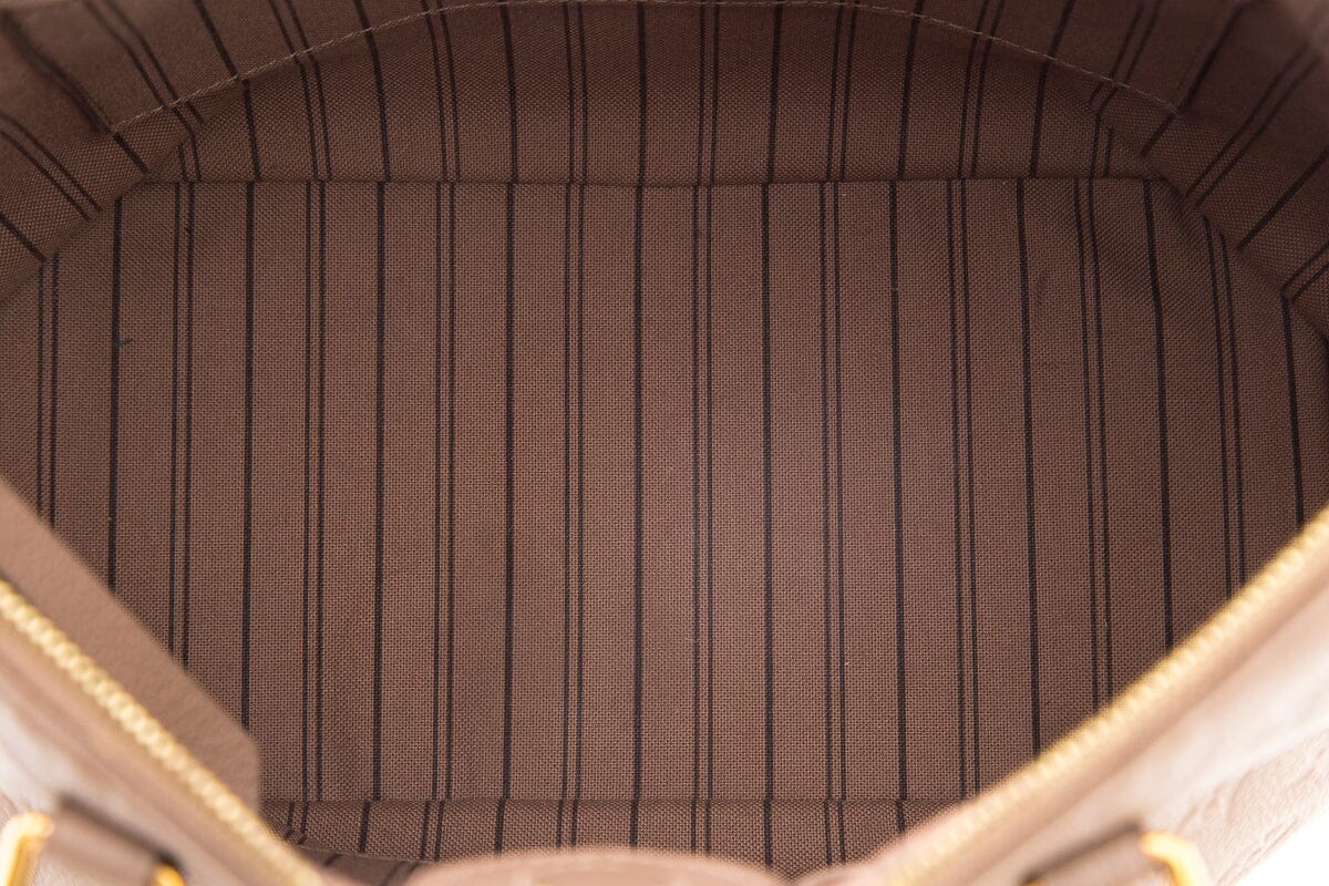 Louis Vuitton 2015 Dark Taupe Empreinte Mazarine HandBag