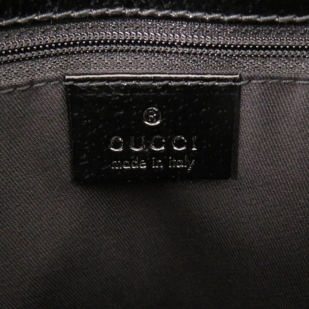 GUCCI Tote Bag 120840 GG canvas black Women Used