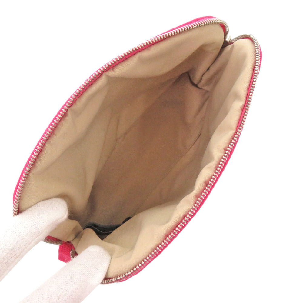 HERMES Pouch H103773M canvas hibiscus Bolide Pouch 20 PM Women Used