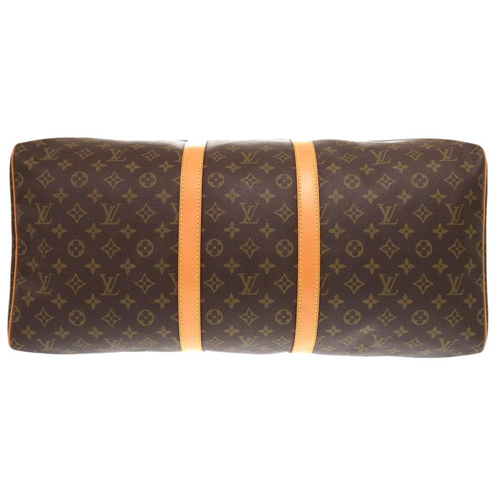 LOUIS VUITTON Boston Duffel bag M41424 Monogram canvas Brown Monogram Keepall 55