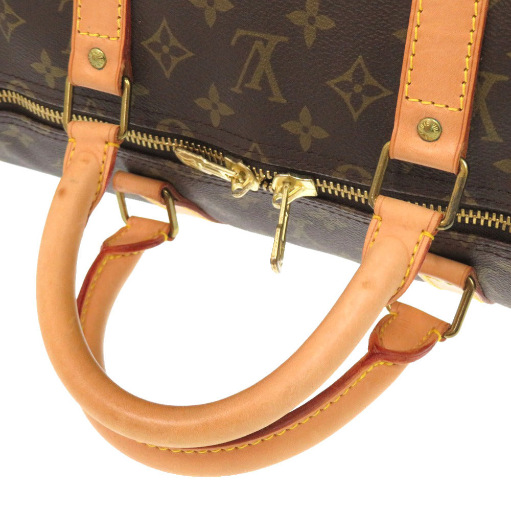 LOUIS VUITTON Boston Duffel bag M41424 Monogram canvas Brown Monogram Keepall 55