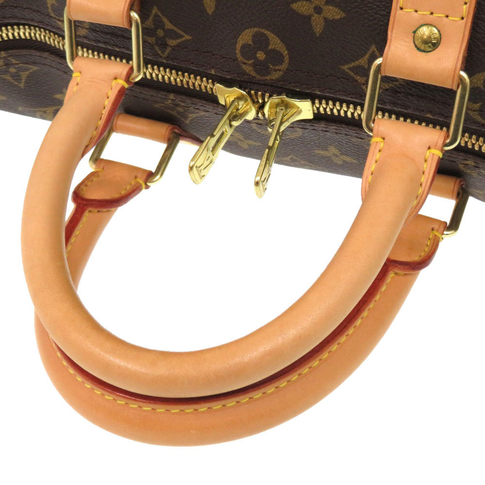 LOUIS VUITTON Boston Duffel bag M41418 Monogram canvas Brown Monogram Keepall bandouliere45 mens Used