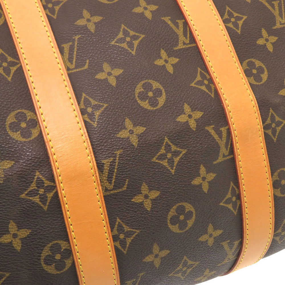 LOUIS VUITTON Boston Duffel bag M41418 Monogram canvas Brown Monogram Keepall bandouliere45 mens Used