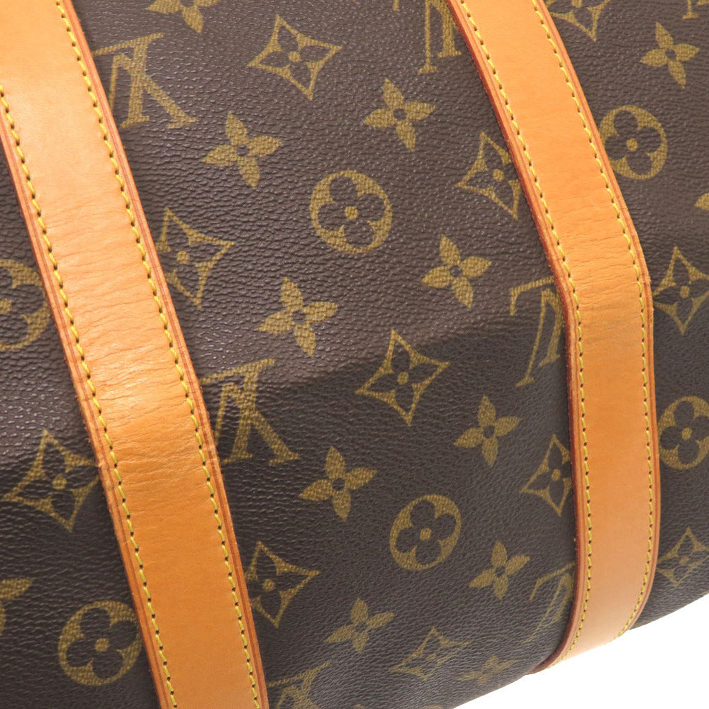 LOUIS VUITTON Boston Duffel bag M41418 Monogram canvas Brown Monogram Keepall bandouliere45 mens Used