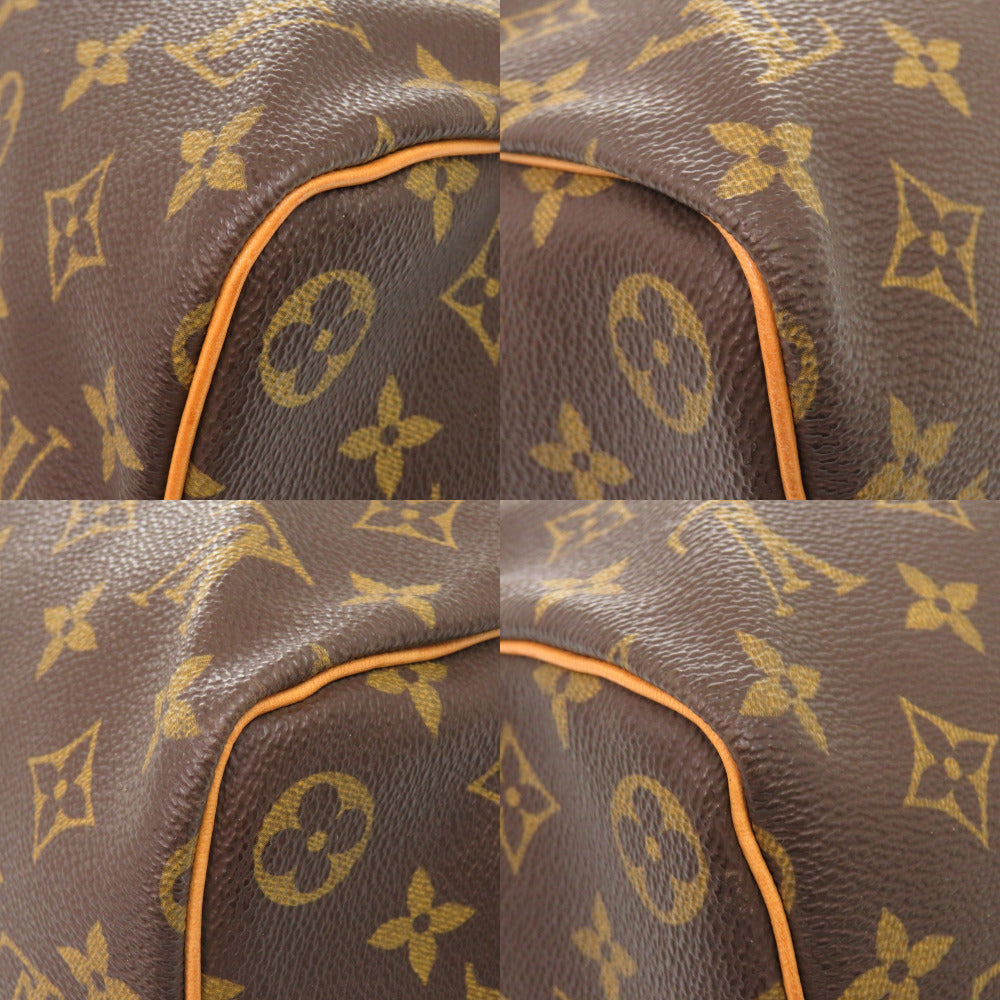 LOUIS VUITTON Boston Duffel bag M41418 Monogram canvas Brown Monogram Keepall bandouliere45 mens Used