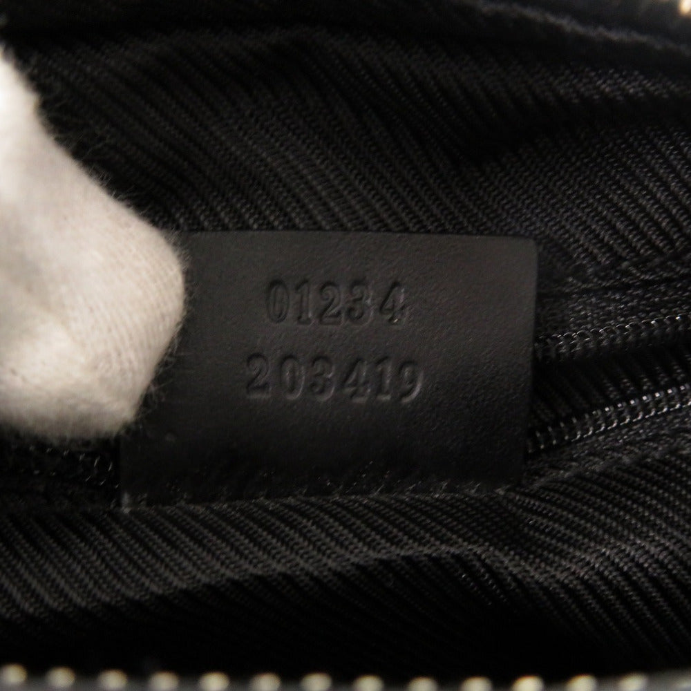 GUCCI Shoulder Bag 01234 203419 GG canvas black one belt Women Used