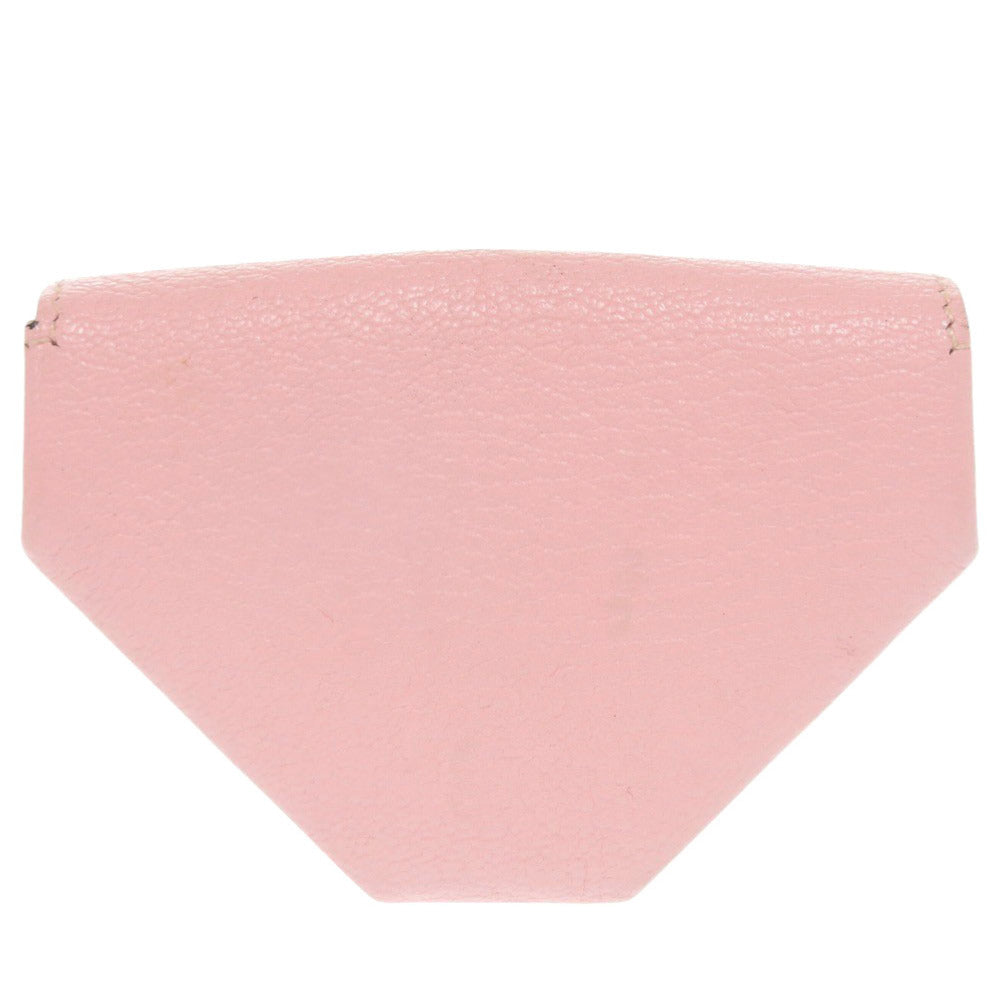 HERMES Coin case Shave pink Le Van Cator Women Used