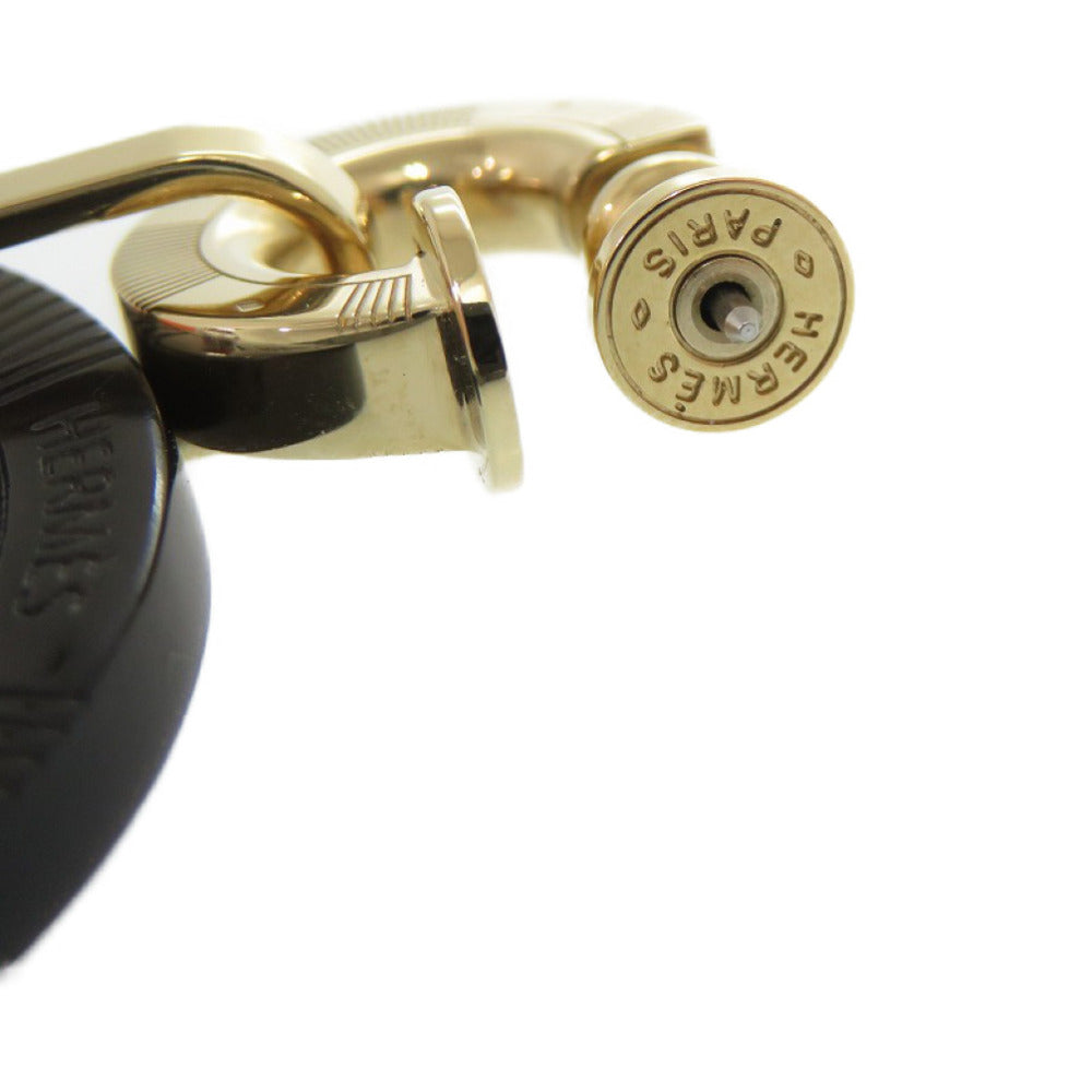 HERMES Pierce Buffalo horn Black type Fait vo jeux heart spade Women Used