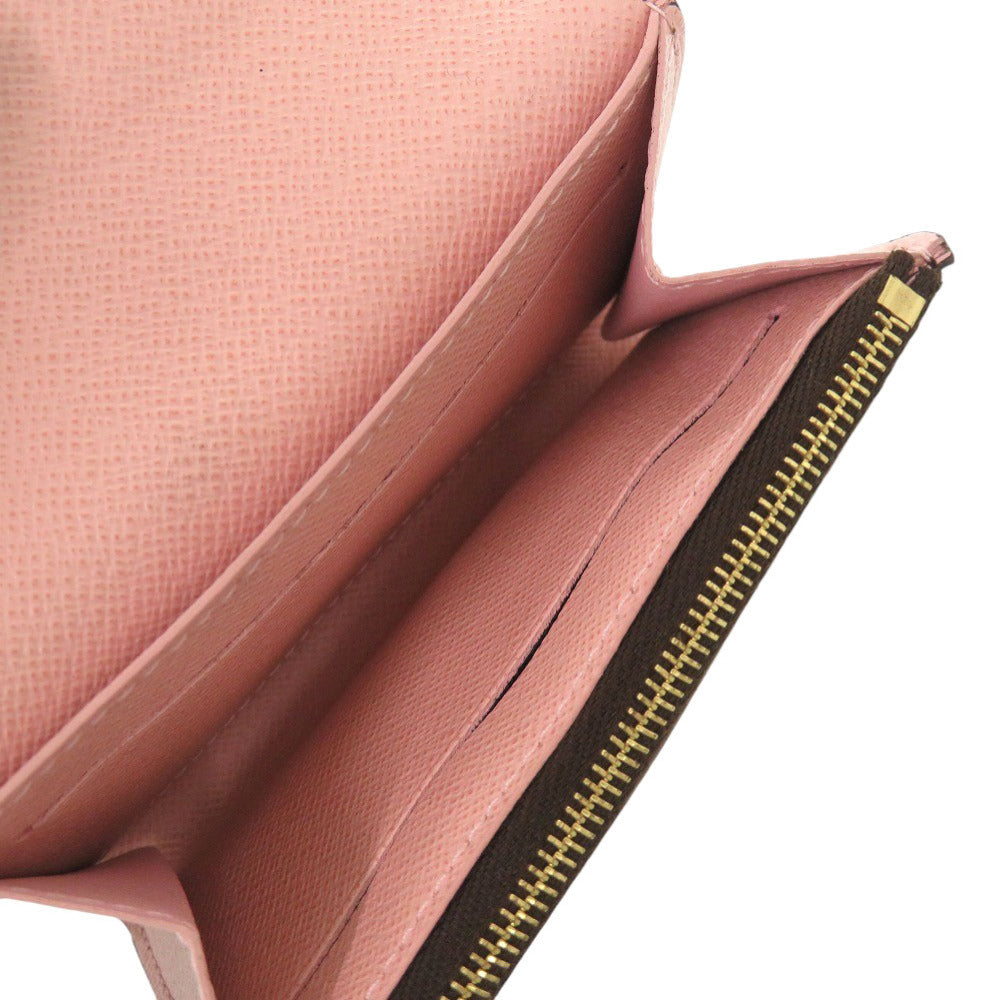 LOUIS VUITTON Bifold Wallet M62361 Monogram canvas Brown Monogram Portomone Rosary Women Used