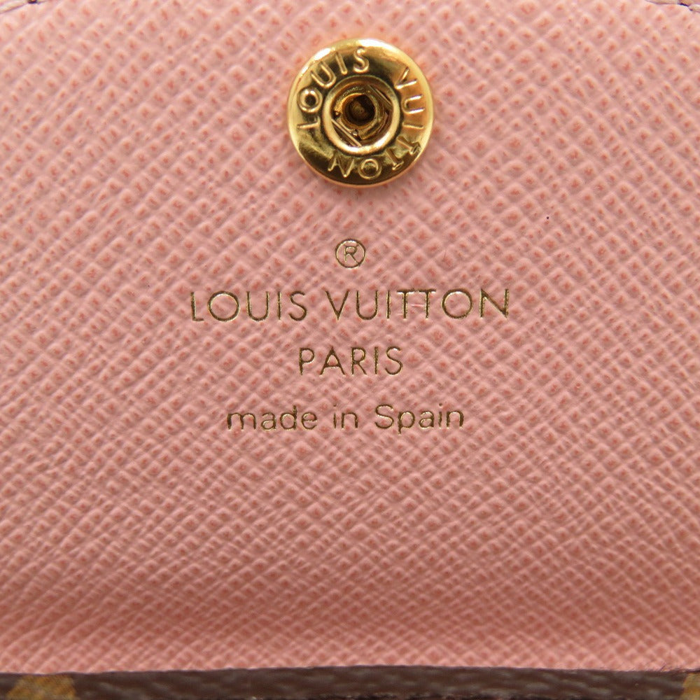 LOUIS VUITTON Bifold Wallet M62361 Monogram canvas Brown Monogram Portomone Rosary Women Used