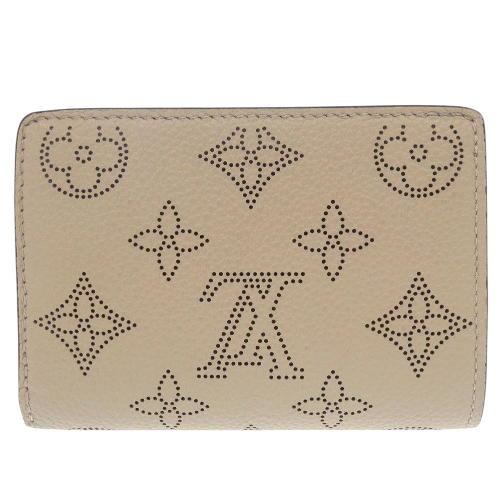 LOUIS VUITTON Bifold Wallet M80817 Monogram Mahina Galle Monogram Mahina Portefeuille Claire Women Used
