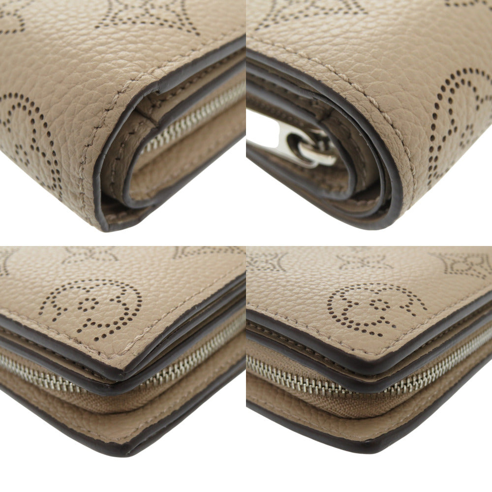 LOUIS VUITTON Bifold Wallet M80817 Monogram Mahina Galle Monogram Mahina Portefeuille Claire Women Used