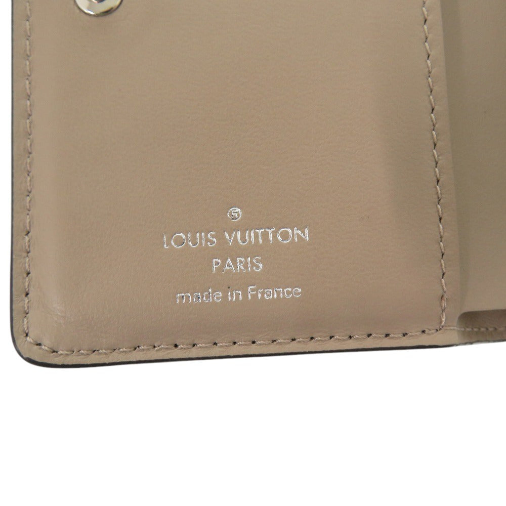 LOUIS VUITTON Bifold Wallet M80817 Monogram Mahina Galle Monogram Mahina Portefeuille Claire Women Used
