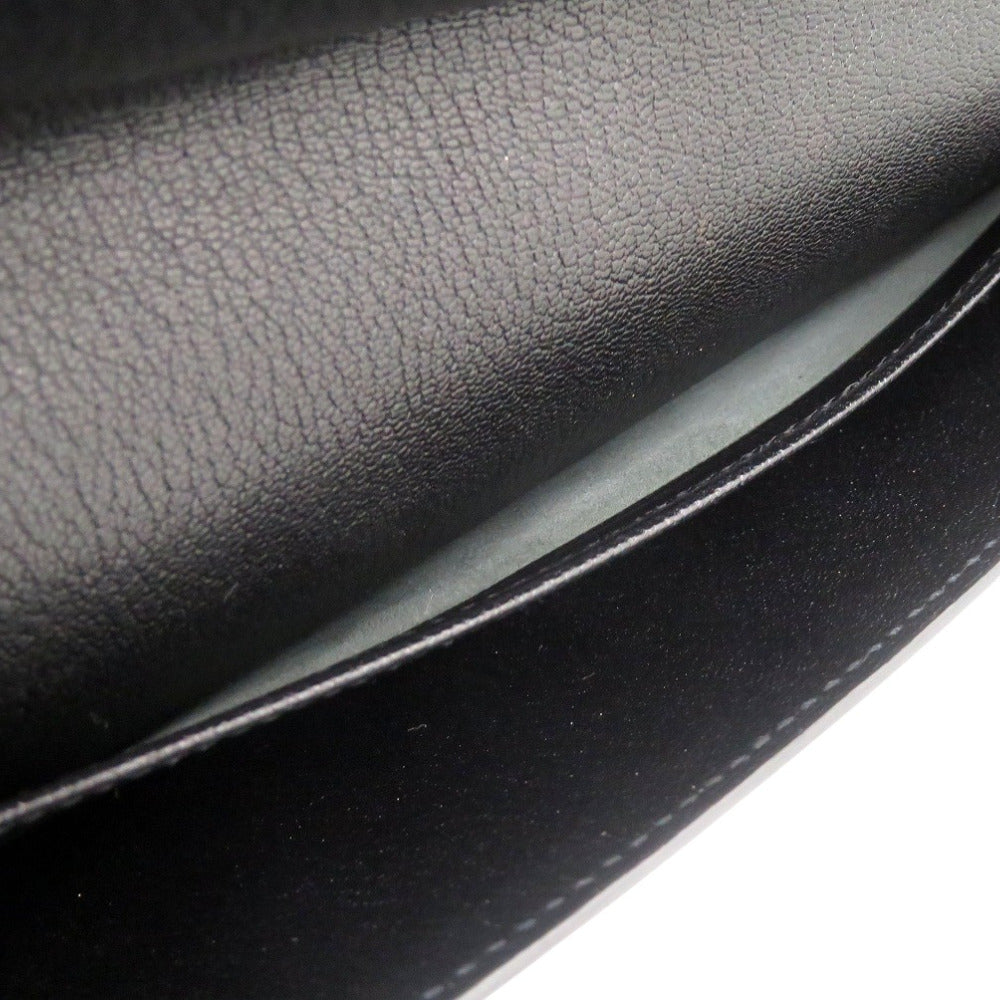 HERMES Briefcase leather black 365PM