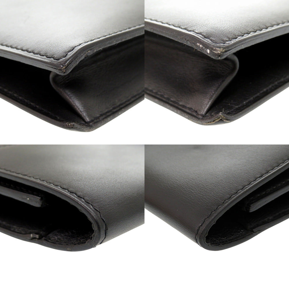 HERMES Briefcase leather black 365PM