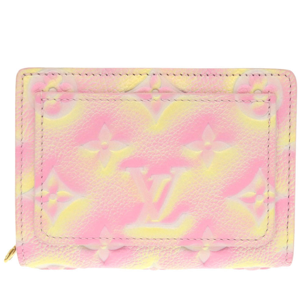 LOUIS VUITTON Bifold Wallet M81529 Monogram Ann Platt Light pink Monogram Unplant Portefeuille Claire Women Used