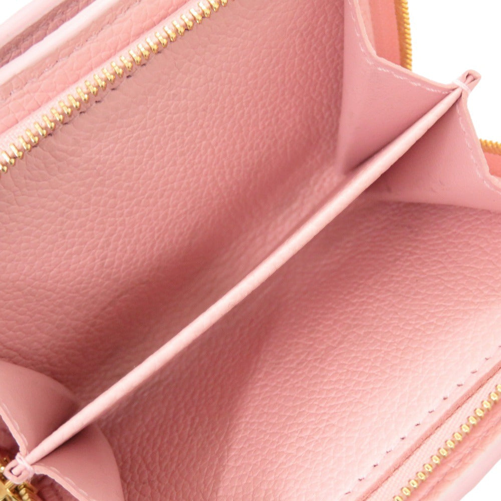 LOUIS VUITTON Bifold Wallet M81529 Monogram Ann Platt Light pink Monogram Unplant Portefeuille Claire Women Used