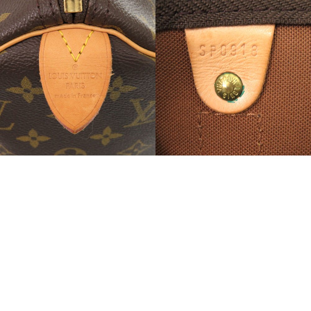 LOUIS VUITTON Boston Duffel bag M41428 Monogram canvas Brown Monogram Keepall 45
