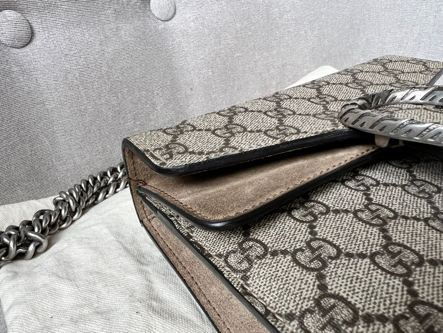 Gucci Dionysus GG Supreme Mini Shoulder Bag (RRP £1,890)
