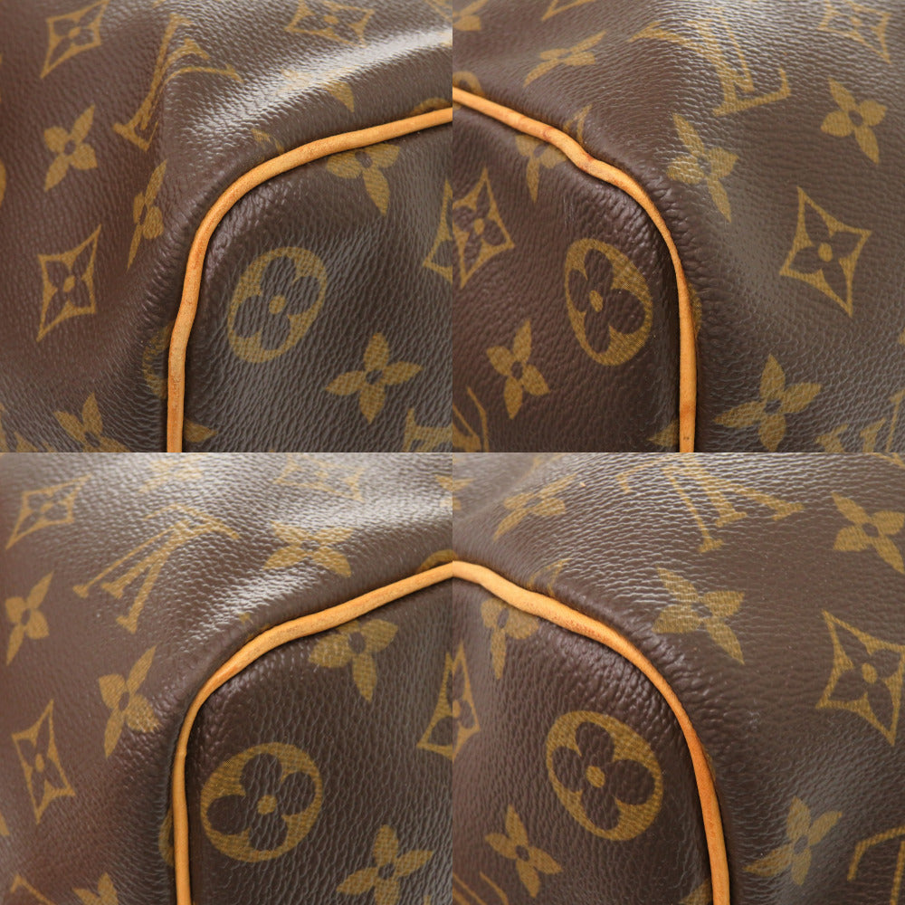 LOUIS VUITTON Boston Duffel bag M41428 Monogram canvas Brown Monogram Keepall 45 mens Used