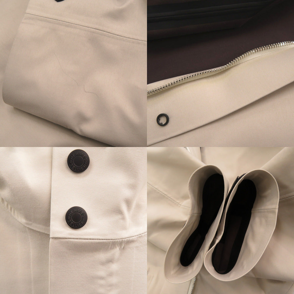HERMES Other outerwear Nylon beige Long blouson Country mens M Used