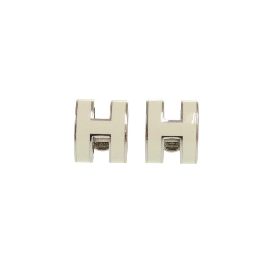 HERMES Pierce metal white pop ash mini