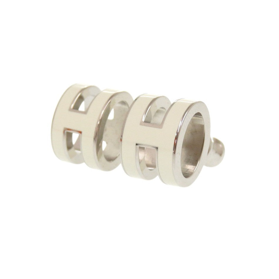 HERMES Pierce metal white pop ash mini