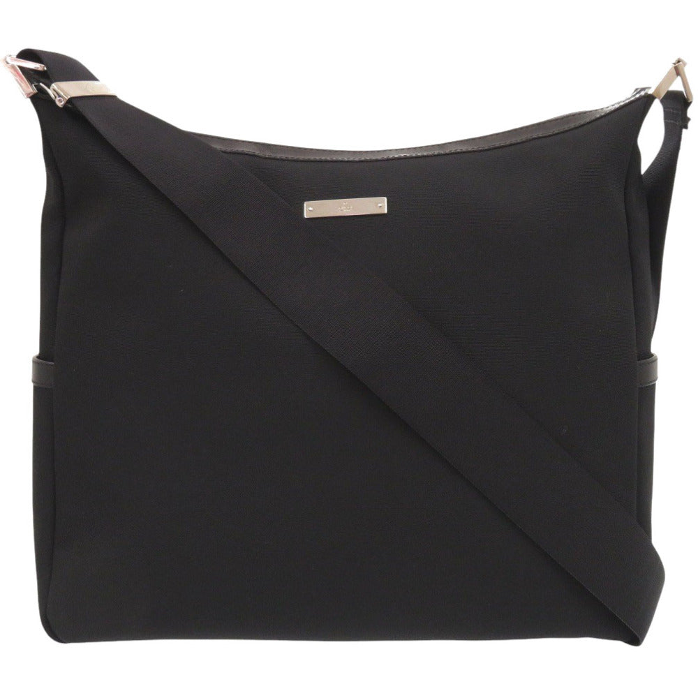 GUCCI Shoulder Bag Nylon black Women Used