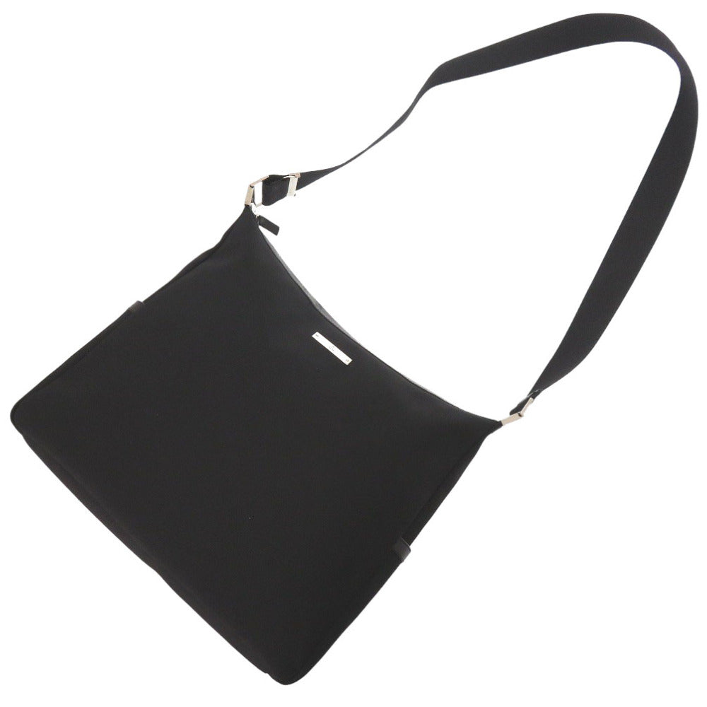 GUCCI Shoulder Bag Nylon black Women Used