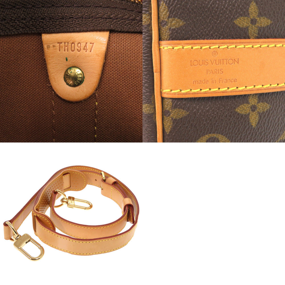 LOUIS VUITTON Boston Duffel bag M41416 Monogram canvas Brown Monogram Keepall bandouliere50 mens Used
