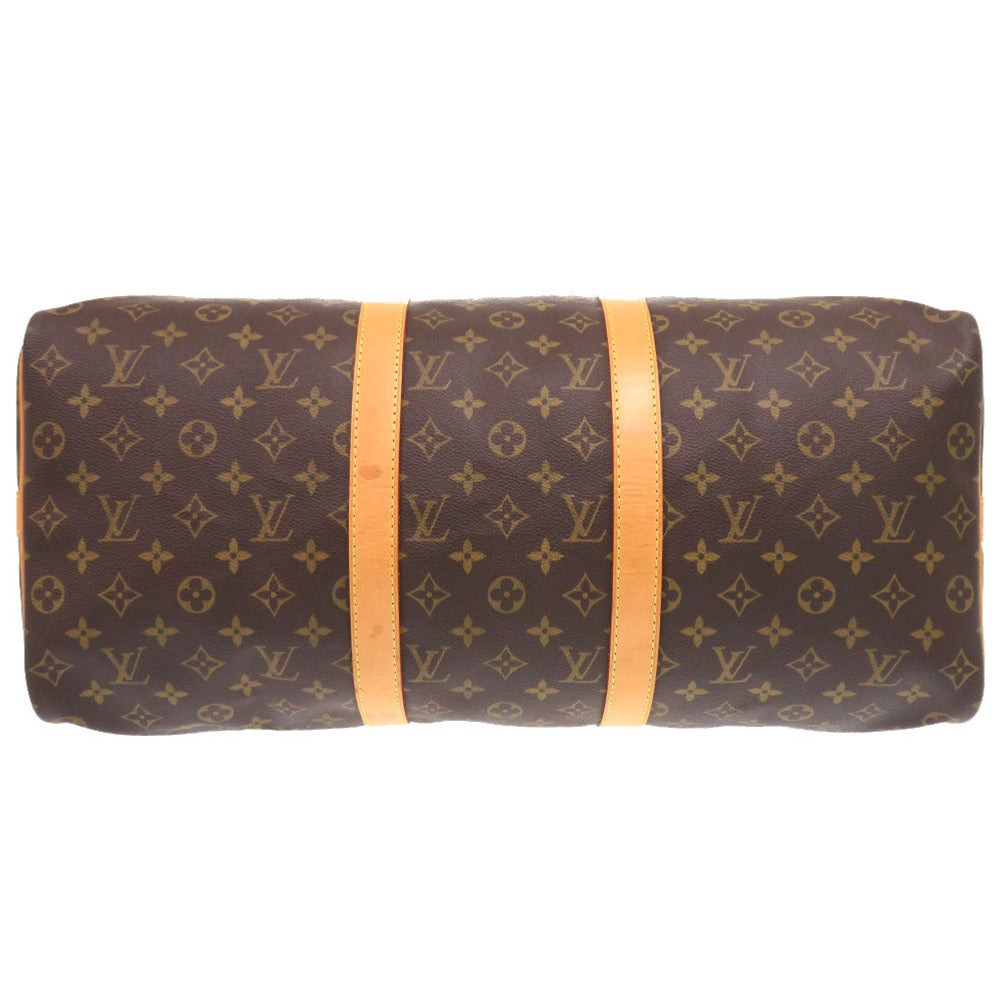 LOUIS VUITTON Boston Duffel bag M41416 Monogram canvas Brown Monogram Keepall bandouliere50 mens Used