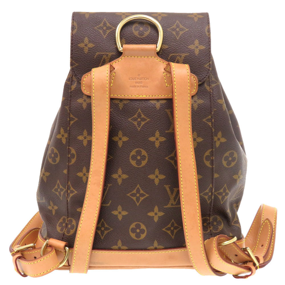 LOUIS VUITTON Backpack M51136 Monogram canvas Brown Monogram MontsourisMM