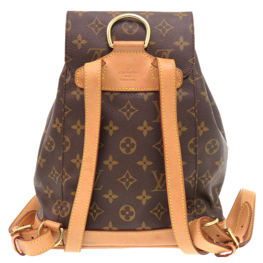 LOUIS VUITTON Backpack M51136 Monogram canvas Brown Monogram MontsourisMM