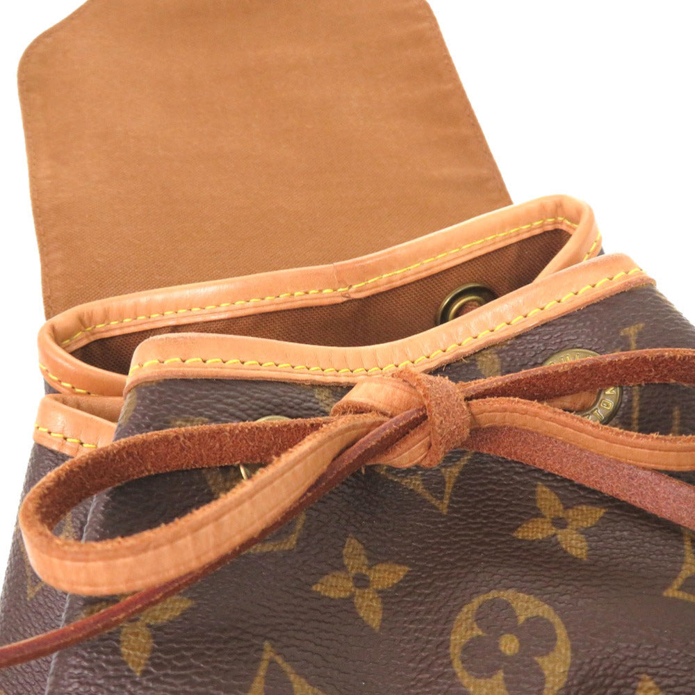 LOUIS VUITTON Backpack M51136 Monogram canvas Brown Monogram MontsourisMM