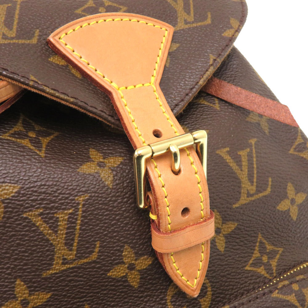 LOUIS VUITTON Backpack M51136 Monogram canvas Brown Monogram MontsourisMM