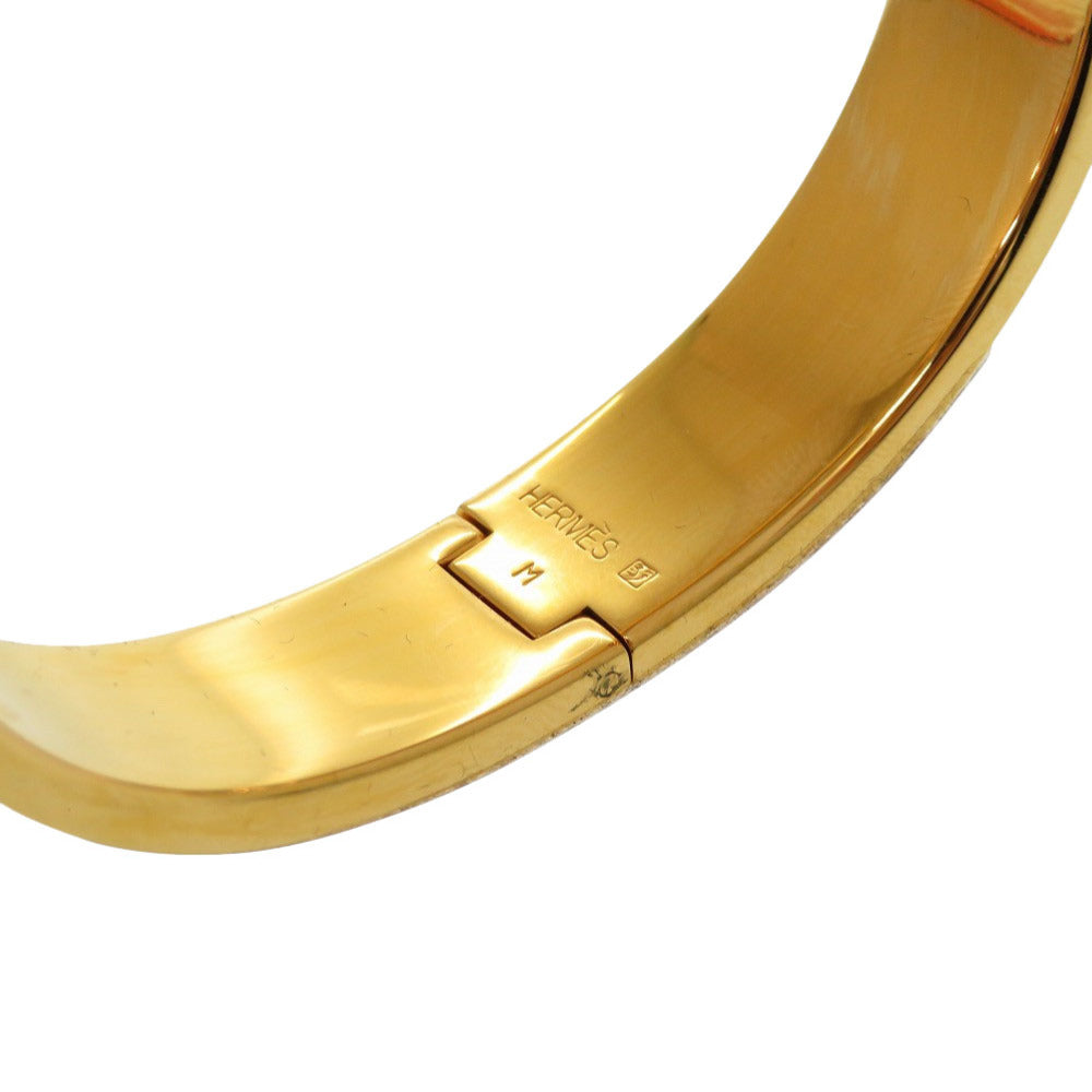 HERMES bracelet metal Blue Ciel Click H Click Clack PM