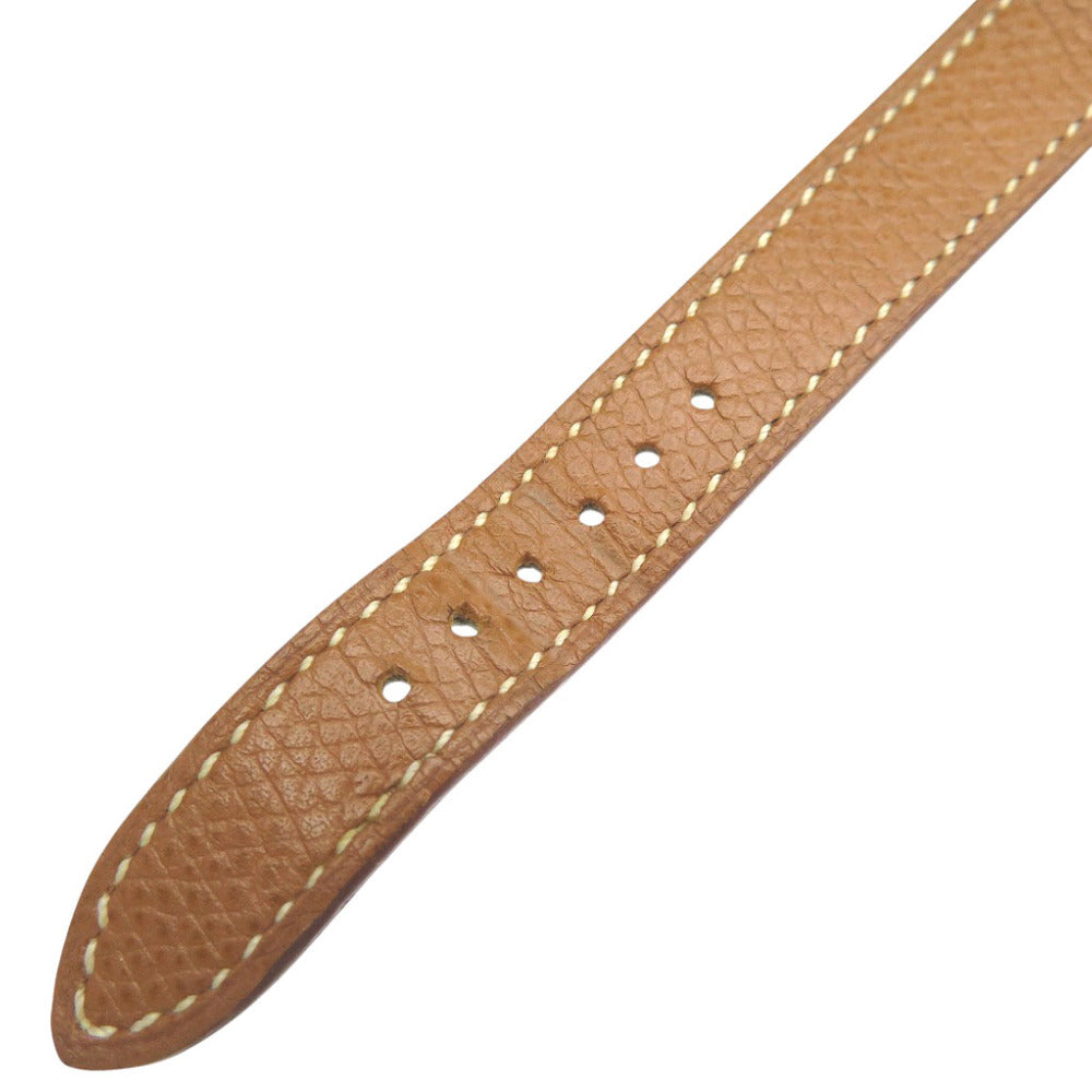 HERMES Watches Quartz Stainless Steel , Courchevel gold Quartz Kelly watch gold dial Women Used