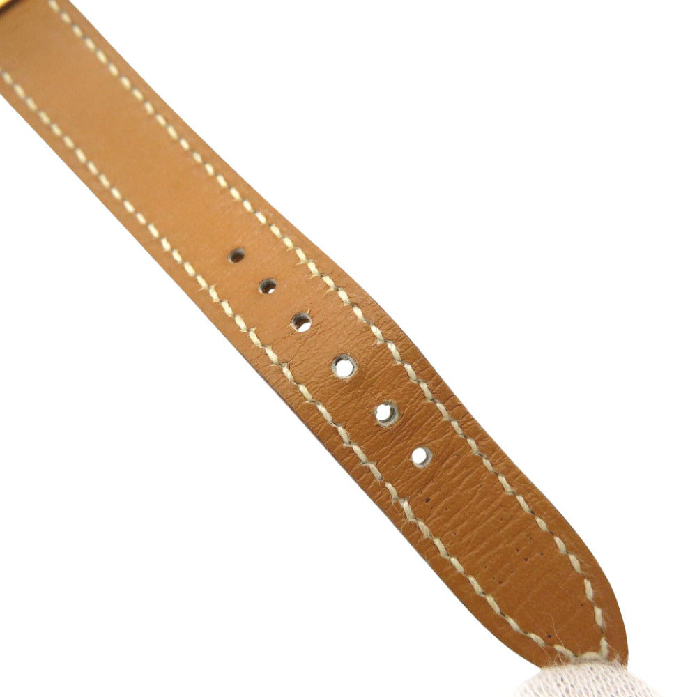 HERMES Watches Quartz Stainless Steel , Courchevel gold Quartz Kelly watch gold dial Women Used