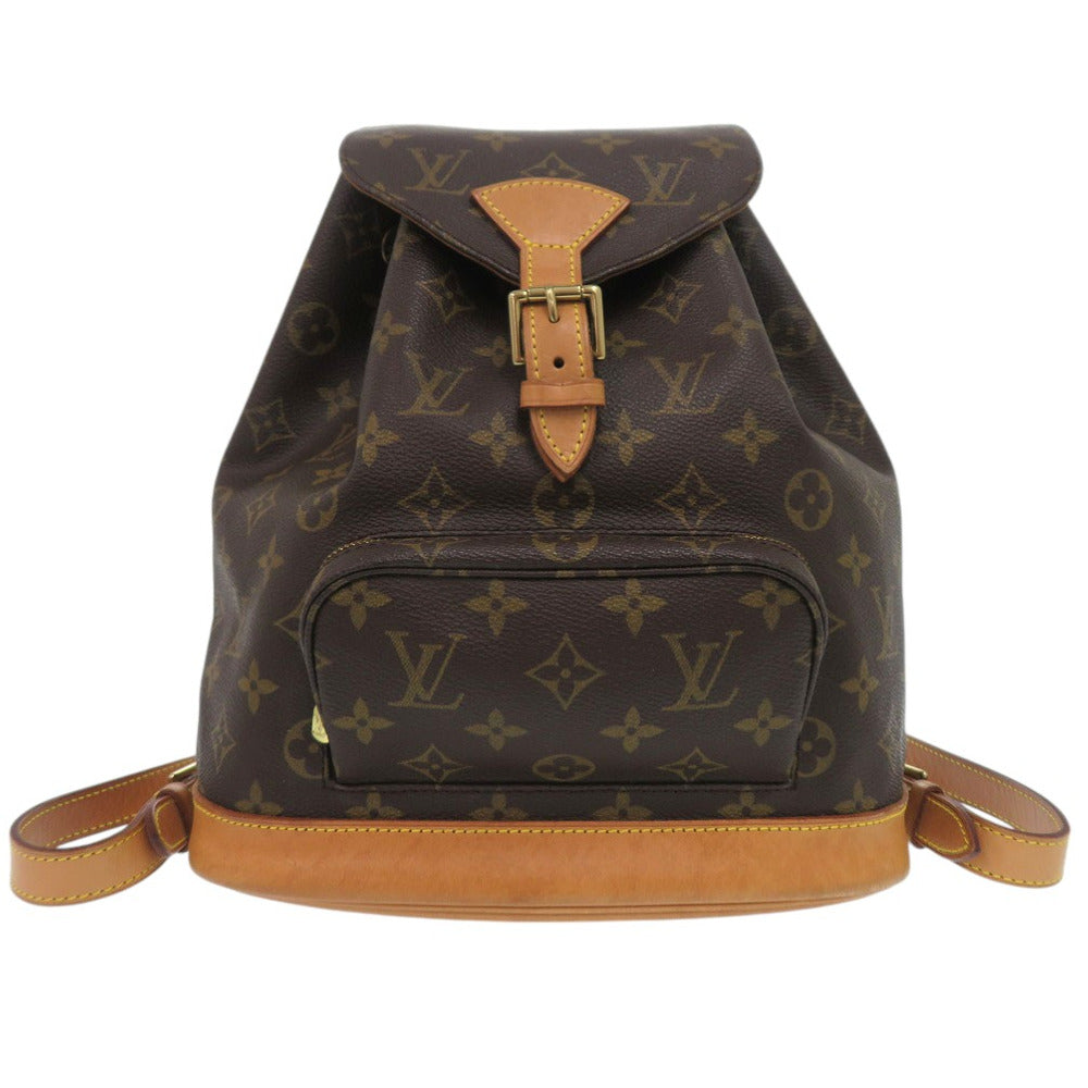 LOUIS VUITTON Backpack M51136 Monogram canvas Brown Monogram MontsourisMM