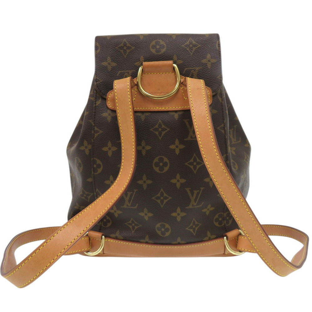 LOUIS VUITTON Backpack M51136 Monogram canvas Brown Monogram MontsourisMM