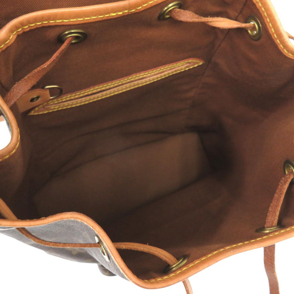 LOUIS VUITTON Backpack M51136 Monogram canvas Brown Monogram MontsourisMM