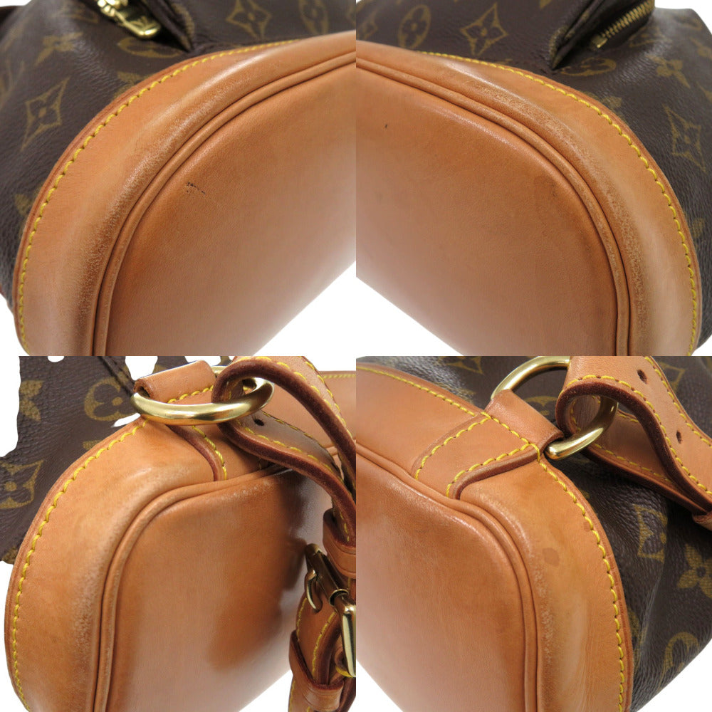 LOUIS VUITTON Backpack M51136 Monogram canvas Brown Monogram MontsourisMM