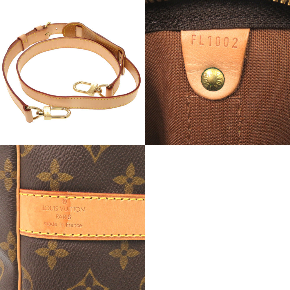LOUIS VUITTON Boston Duffel bag M41412 Monogram canvas Brown Monogram Keepall bandouliere60